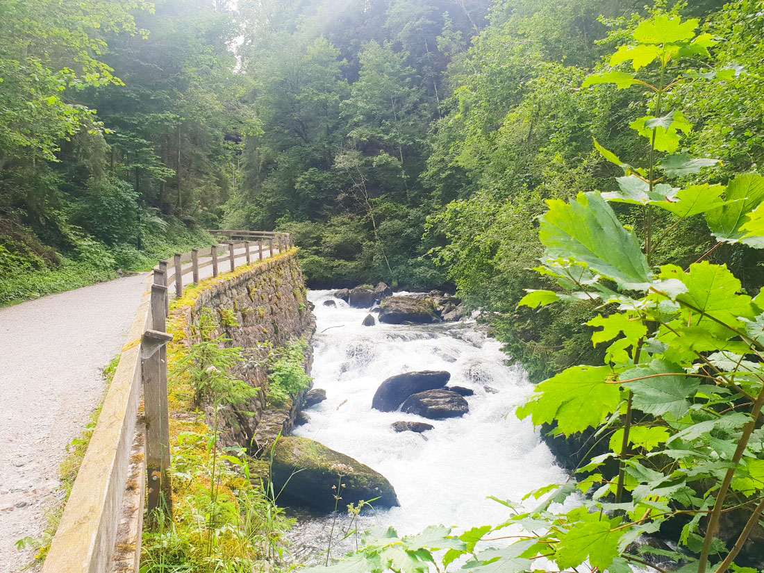 entlang der Talbachklamm